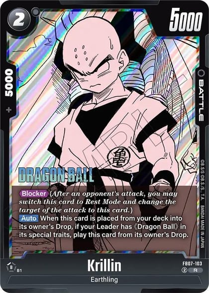 Krillin - FB07-103, Manga Booster 02 FB07-103