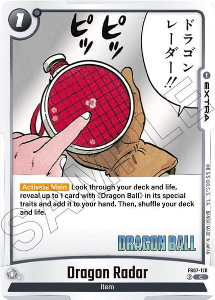 Dragon Radar, Manga Booster 02 FB07-120