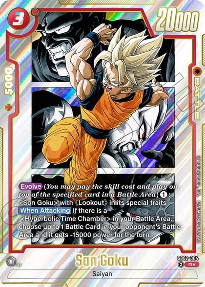 Son Goku - SB02-004 (Alternate Art), Manga Booster 02 SB02-004
