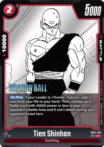 Tien Shinhan, Manga Booster 02 SB02-009