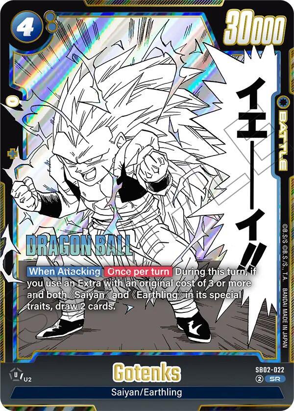 Gotenks - SB02-022, Manga Booster 02 SB02-022