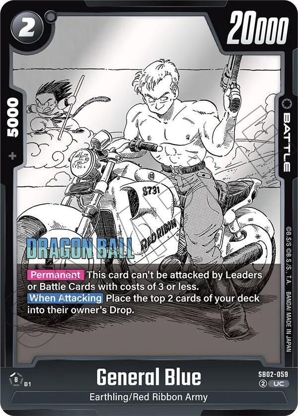 General Blue, Manga Booster 02 SB02-059