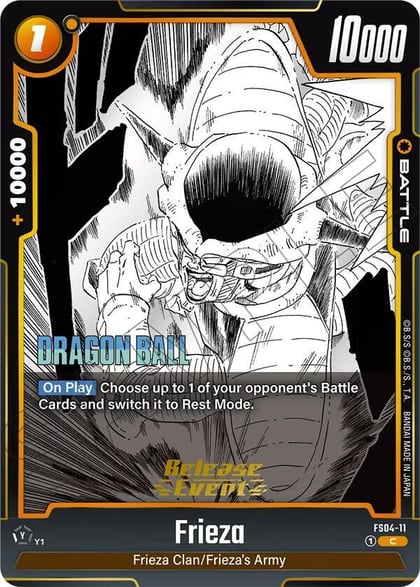Frieza - FS04-11, Manga Booster 02 Release Event Cards FS04-11