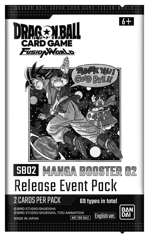 SB02 Mange Booster 02 Release Event Pack, Manga Booster 02 Release Event Cards P657515
