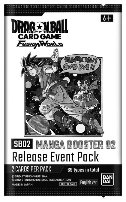 SB02 Mange Booster 02 Release Event Pack, Manga Booster 02 Release Event Cards P657515