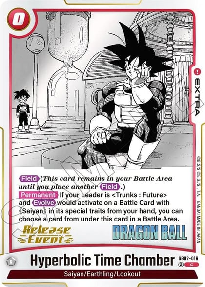 Hyperbolic Time Chamber, Manga Booster 02 Release Event Cards SB02-016