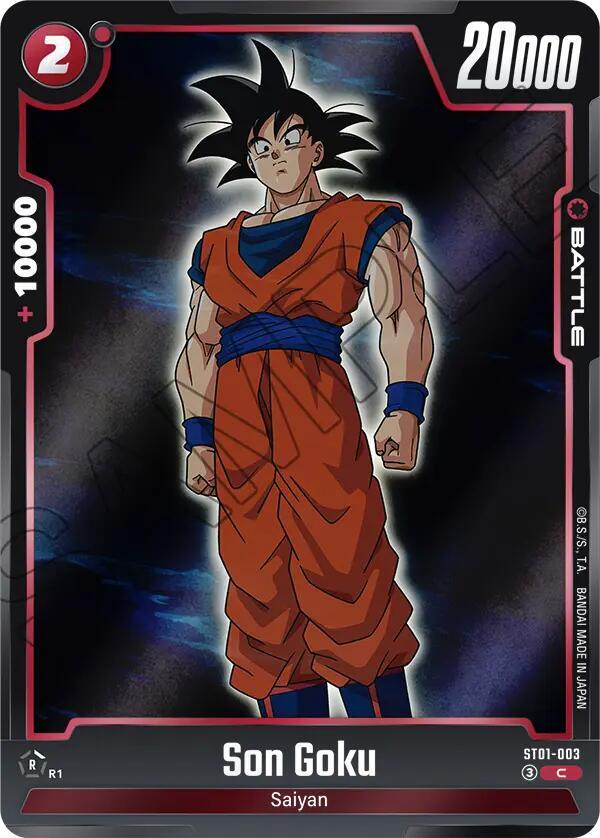Son Goku - ST01-003, Story Booster 01 ST01-003