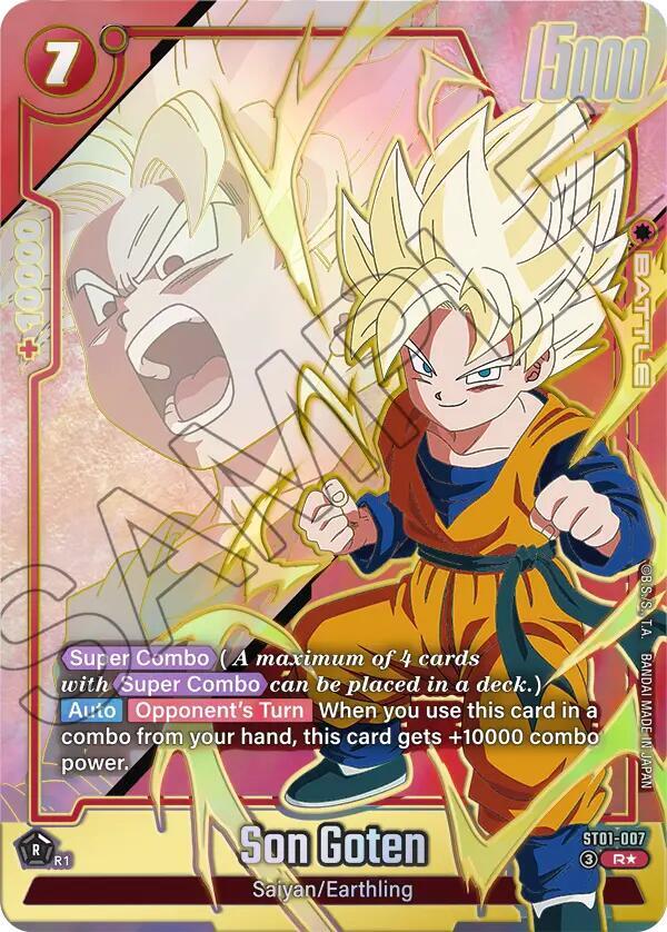 Son Goten - ST01-007 (Alternate Art), Story Booster 01 ST01-007
