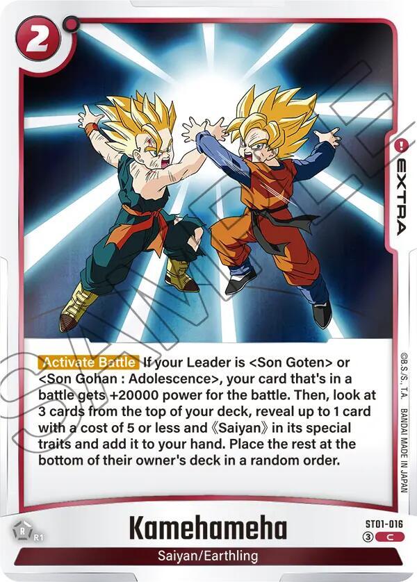 Kamehameha, Story Booster 01 ST01-016