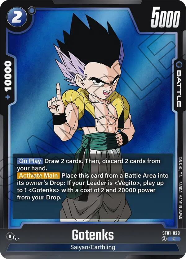 Gotenks - ST01-020, Story Booster 01 ST01-020