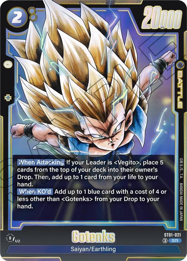 Gotenks - ST01-021, Story Booster 01 ST01-021