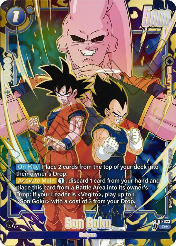Son Goku - ST01-023 (Alternate Art), Story Booster 01 ST01-023