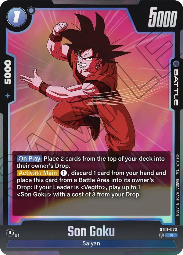 Son Goku - ST01-023, Story Booster 01 ST01-023