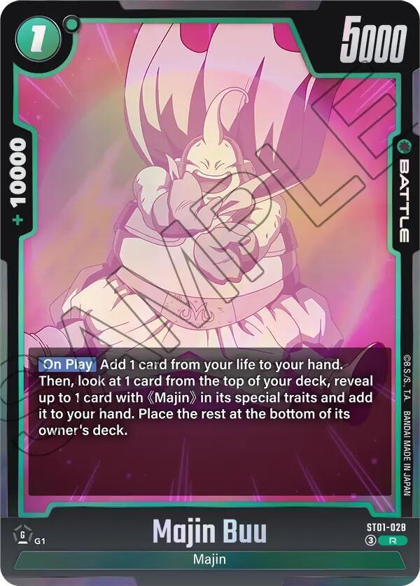 Majin Buu, Story Booster 01 ST01-028
