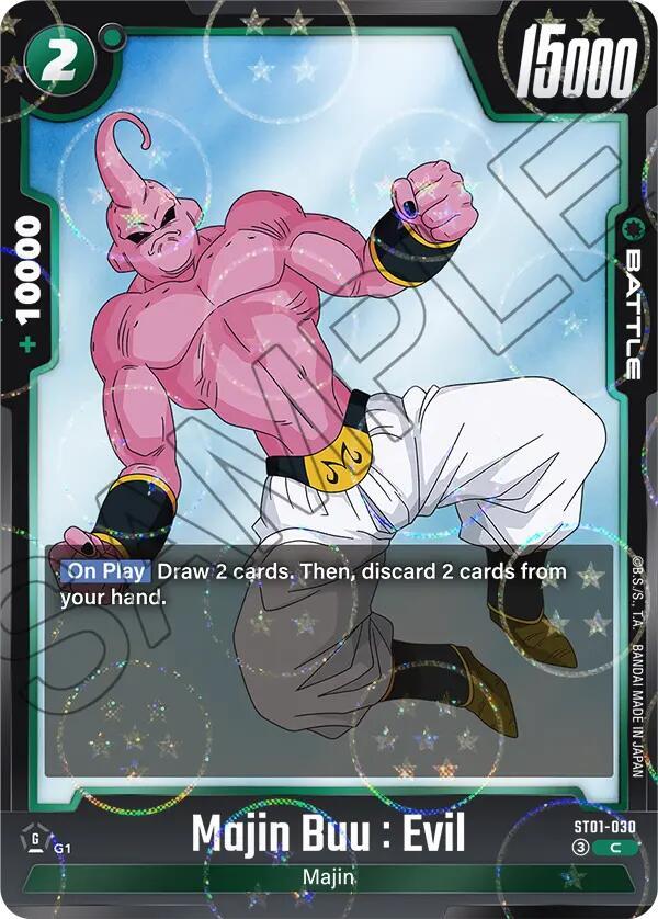 Majin Buu : Evil - ST01-030 (Dragon Ball Pattern), Story Booster 01 ST01-030