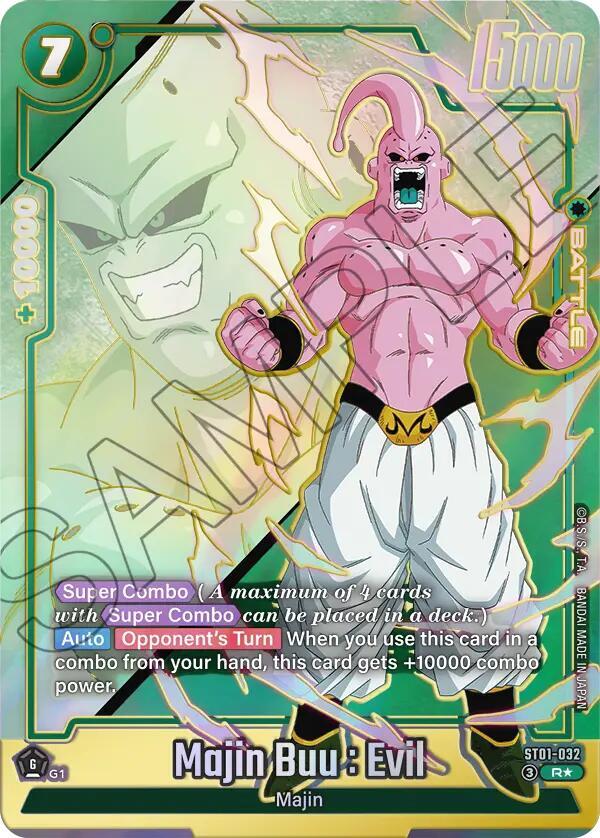 Majin Buu : Evil - ST01-032 (Alternate Art), Story Booster 01 ST01-032