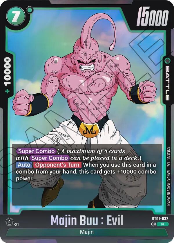 Majin Buu : Evil - ST01-032, Story Booster 01 ST01-032