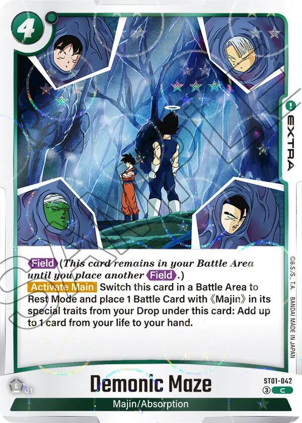 Demonic Maze (Dragon Ball Pattern), Story Booster 01 ST01-042