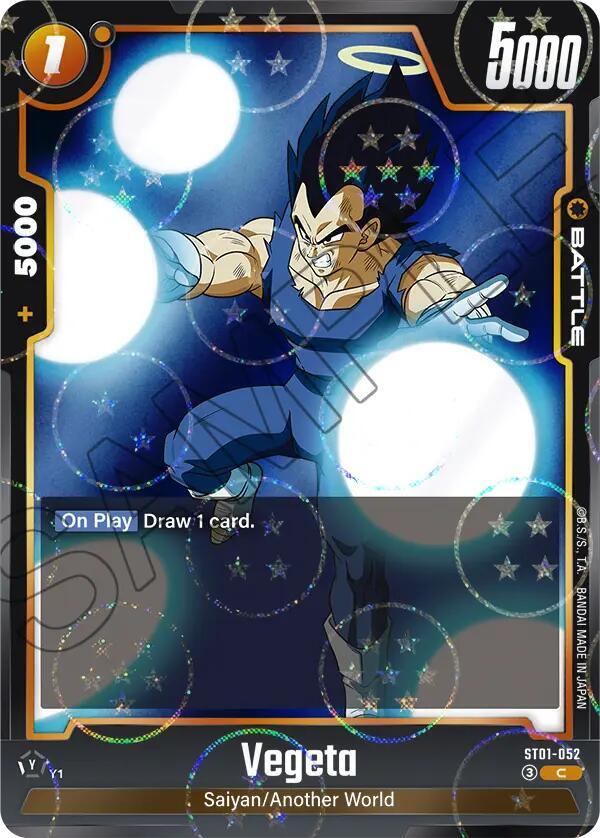 Vegeta - ST01-052 (Dragon Ball Pattern), Story Booster 01 ST01-052