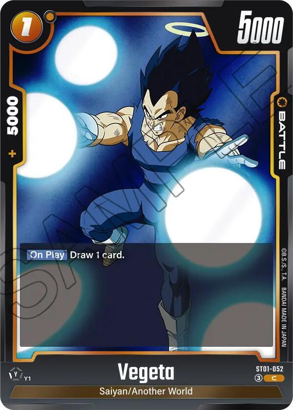 Vegeta - ST01-052, Story Booster 01 ST01-052