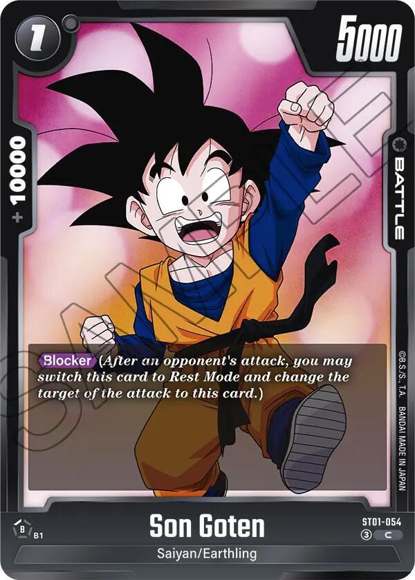 Son Goten - ST01-054, Story Booster 01 ST01-054