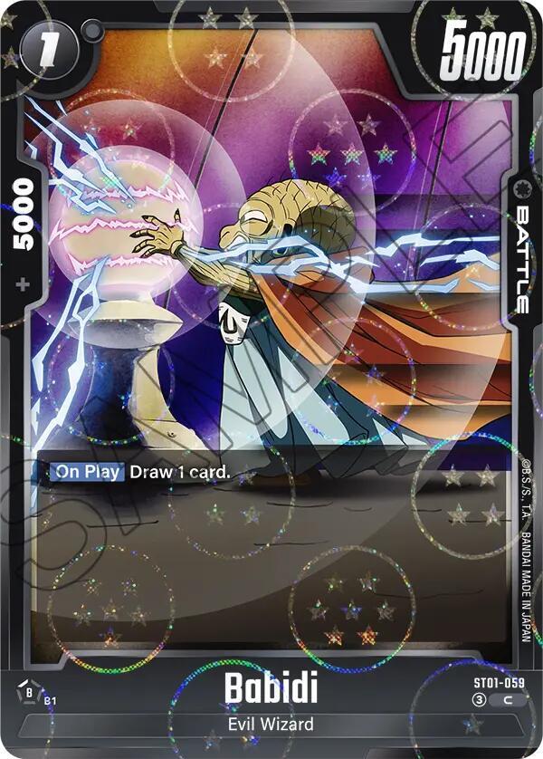 Babidi - ST01-059 (Dragon Ball Pattern), Story Booster 01 ST01-059