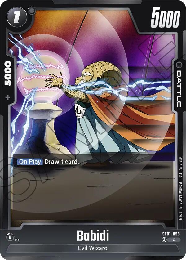 Babidi - ST01-059, Story Booster 01 ST01-059
