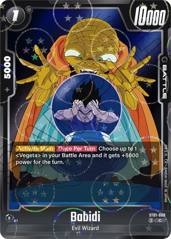 Babidi - ST01-060 (Dragon Ball Pattern), Story Booster 01 ST01-060