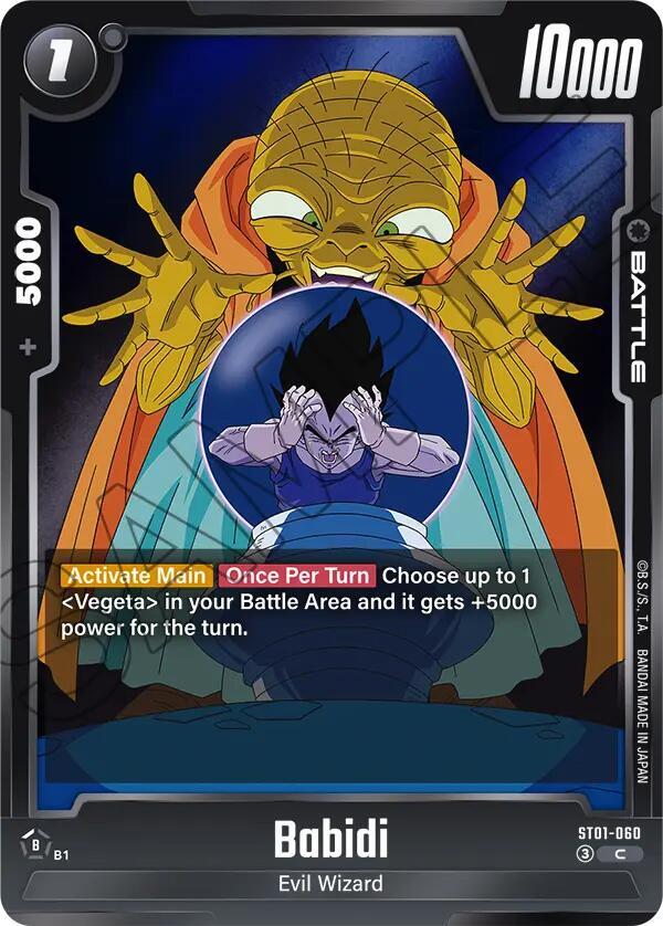 Babidi - ST01-060, Story Booster 01 ST01-060