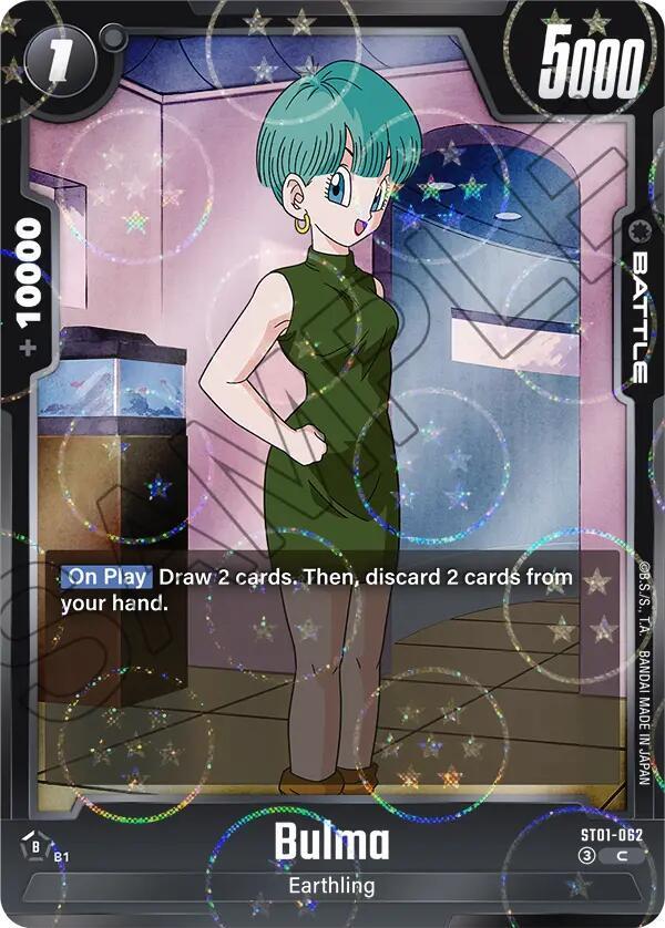 Bulma (Dragon Ball Pattern), Story Booster 01 ST01-062