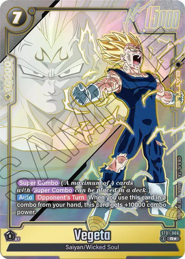 Vegeta - ST01-066 (Alternate Art), Story Booster 01 ST01-066