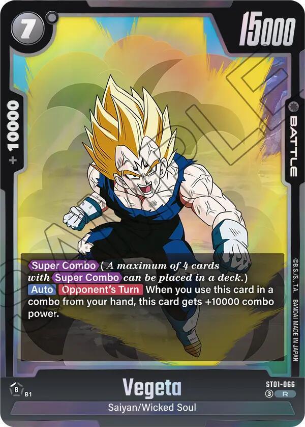 Vegeta - ST01-066, Story Booster 01 ST01-066