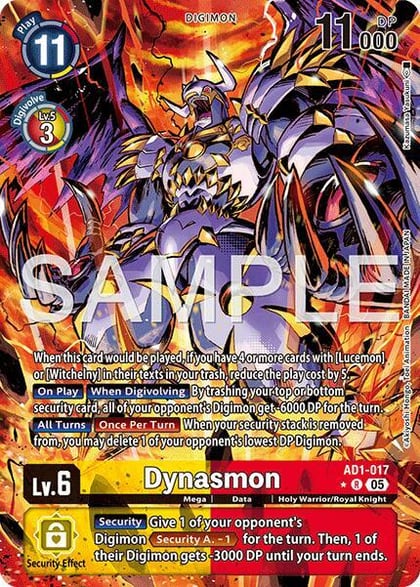 Dynasmon - AD1-017 (Alternate Art), Advanced Booster Digimon Generation AD1-017 R