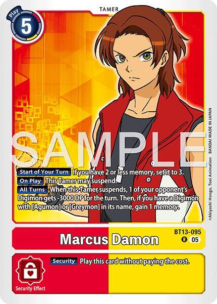 Marcus Damon - BT13-095 (Reprint), Advanced Booster Digimon Generation BT13-095 R