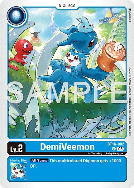 DemiVeemon - BT16-002 (Reprint), Advanced Booster Digimon Generation BT16-002 U