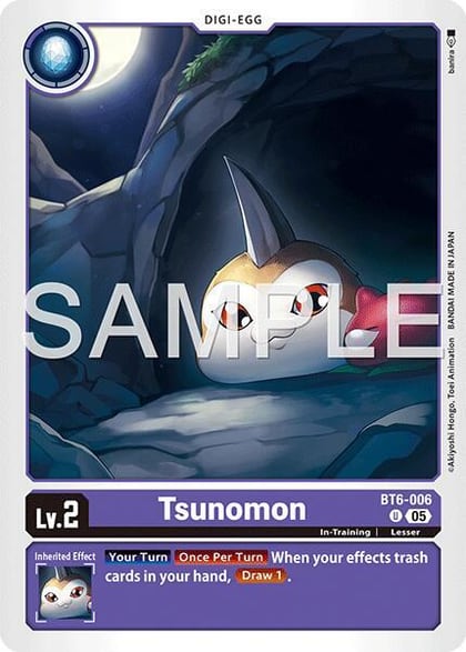 Tsunomon (Reprint), Advanced Booster Digimon Generation BT6-006 U
