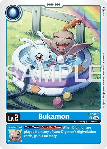 Bukamon (Reprint), Advanced Booster Digimon Generation BT7-002 U