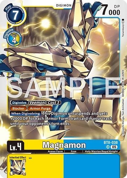 Magnamon (Reprint), Advanced Booster Digimon Generation BT8-038 SR