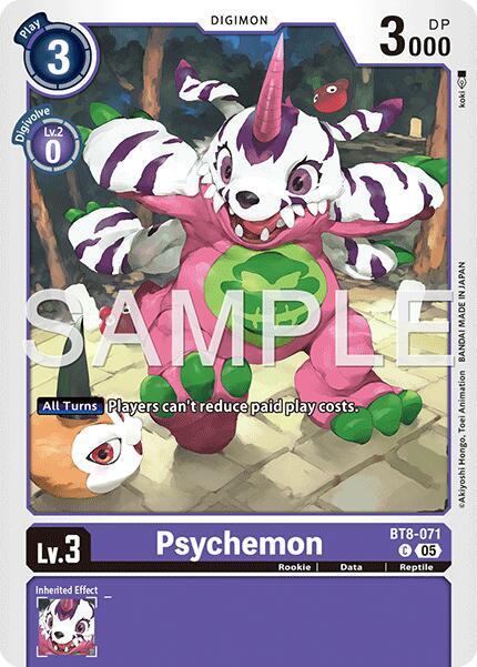 Psychemon (Reprint), Advanced Booster Digimon Generation BT8-071 C