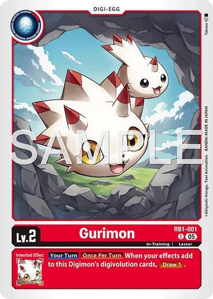 Gurimon (Reprint), Advanced Booster Digimon Generation RB1-001 C