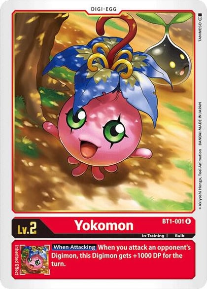 Yokomon, Release Special Booster 1.0 BT1-001 R