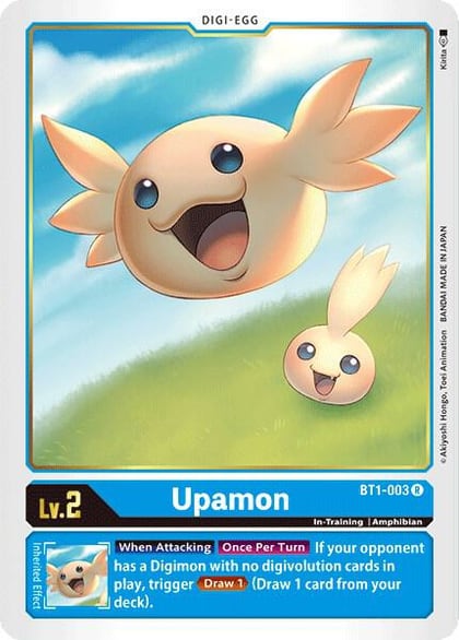 Upamon - BT1-003, Release Special Booster 1.0 BT1-003 R