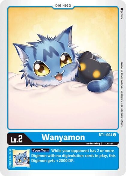 Wanyamon, Release Special Booster 1.0 BT1-004 U
