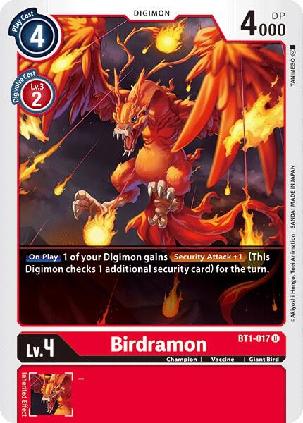 Birdramon - BT1-017, Release Special Booster 1.0 BT1-017 U