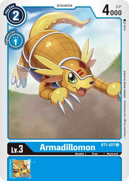 Armadillomon - BT1-027, Release Special Booster 1.0 BT1-027 C