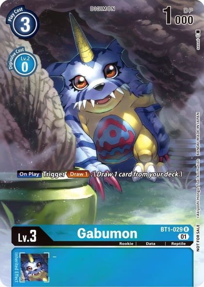 Gabumon - BT1-029 (Official Tournament Pack Vol.9), Release Special Booster 1.0 BT1-029 R