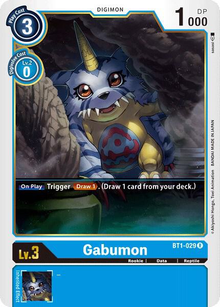 Gabumon - BT1-029, Release Special Booster 1.0 BT1-029 R