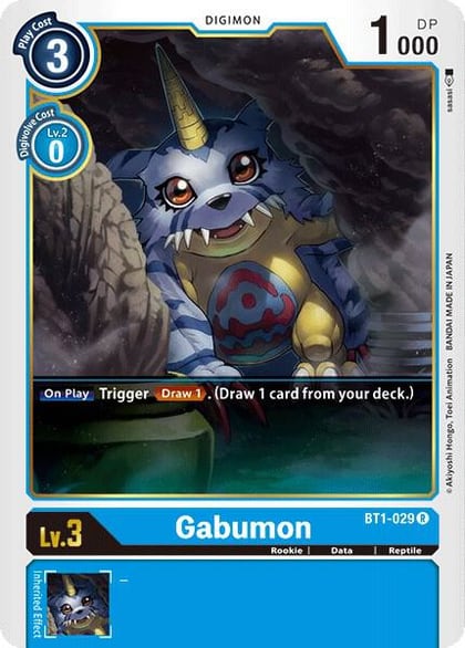 Gabumon - BT1-029, Release Special Booster 1.0 BT1-029 R