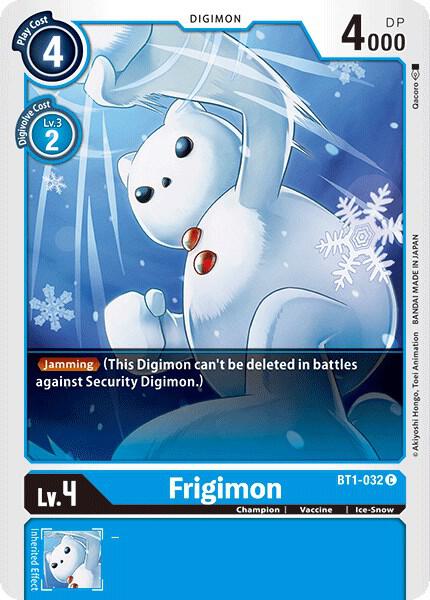 Frigimon, Release Special Booster 1.0 BT1-032 C