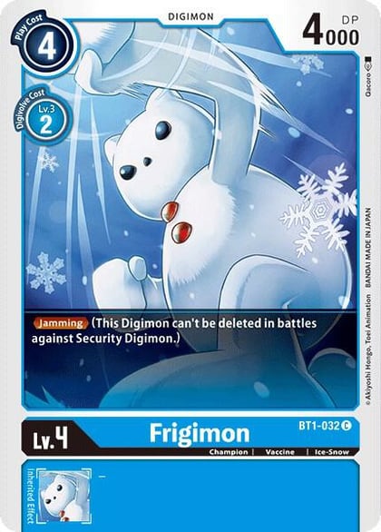 Frigimon, Release Special Booster 1.0 BT1-032 C